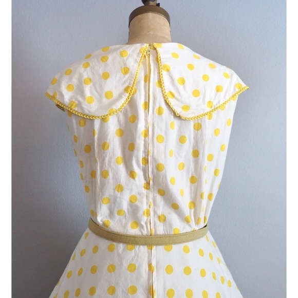 1960’s Vintage polka dot dress - Picture 4 of 7